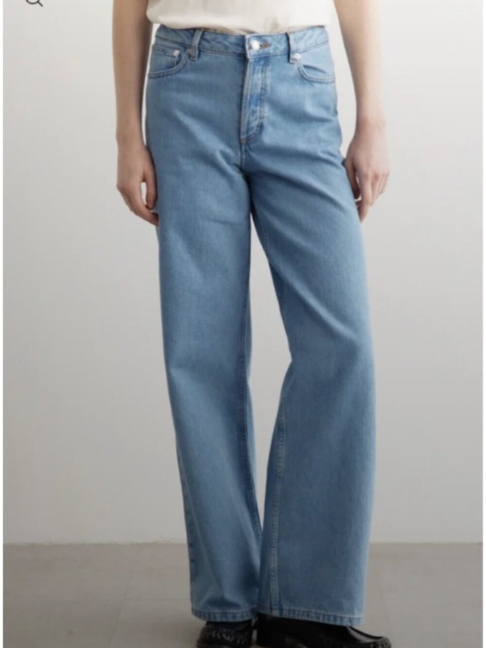 A.P.C Wide-Leg Elisabeth Jeans- Light Blue- Size 27- Brand New w/o tag